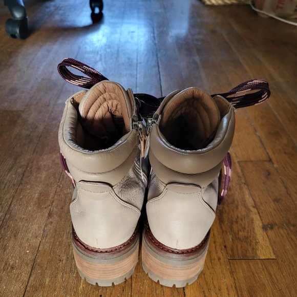 Gentle Souls by Kenneth Cole Brooklyn 2.1 Womens Combat Boot - Sz 8.5 - NWT - Picture 4 of 7